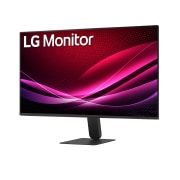 Vista frontal de Monitor LG IPS Full HD de 27" con 120Hz y diseño sin bordes 27U411A-B